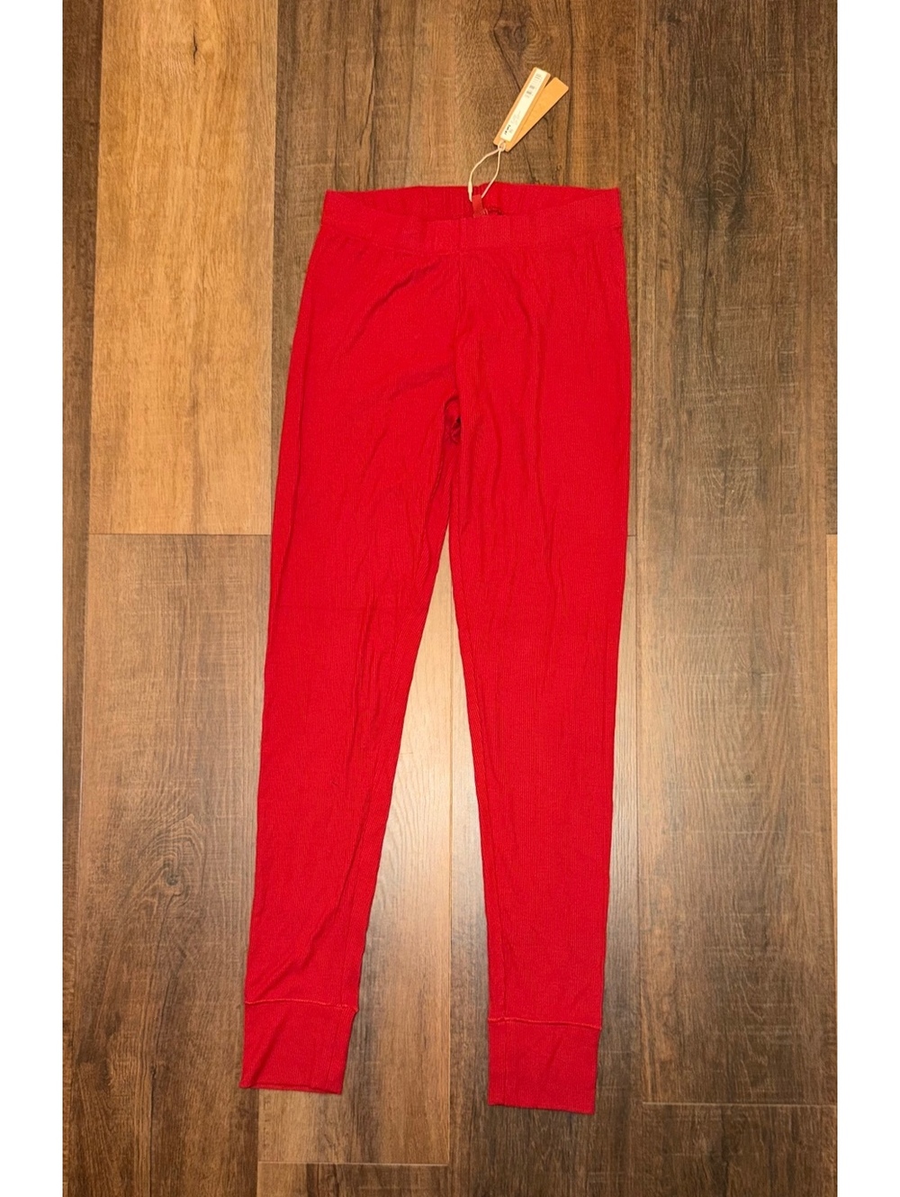 SKIMS Soft Lounge Rib Legging in Brick, Size M